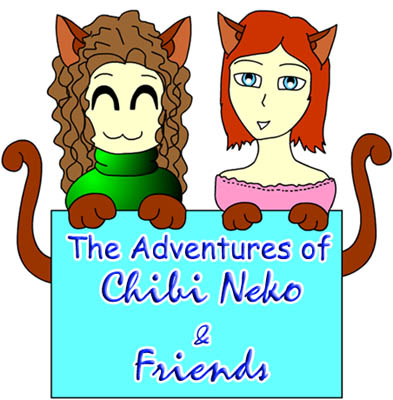 Chibi Neko and Guestbook Girl